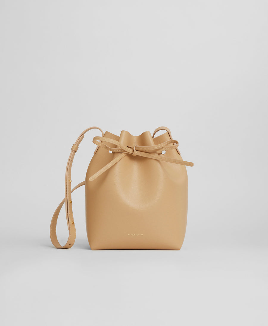 Mansur mini best sale mini bucket bag