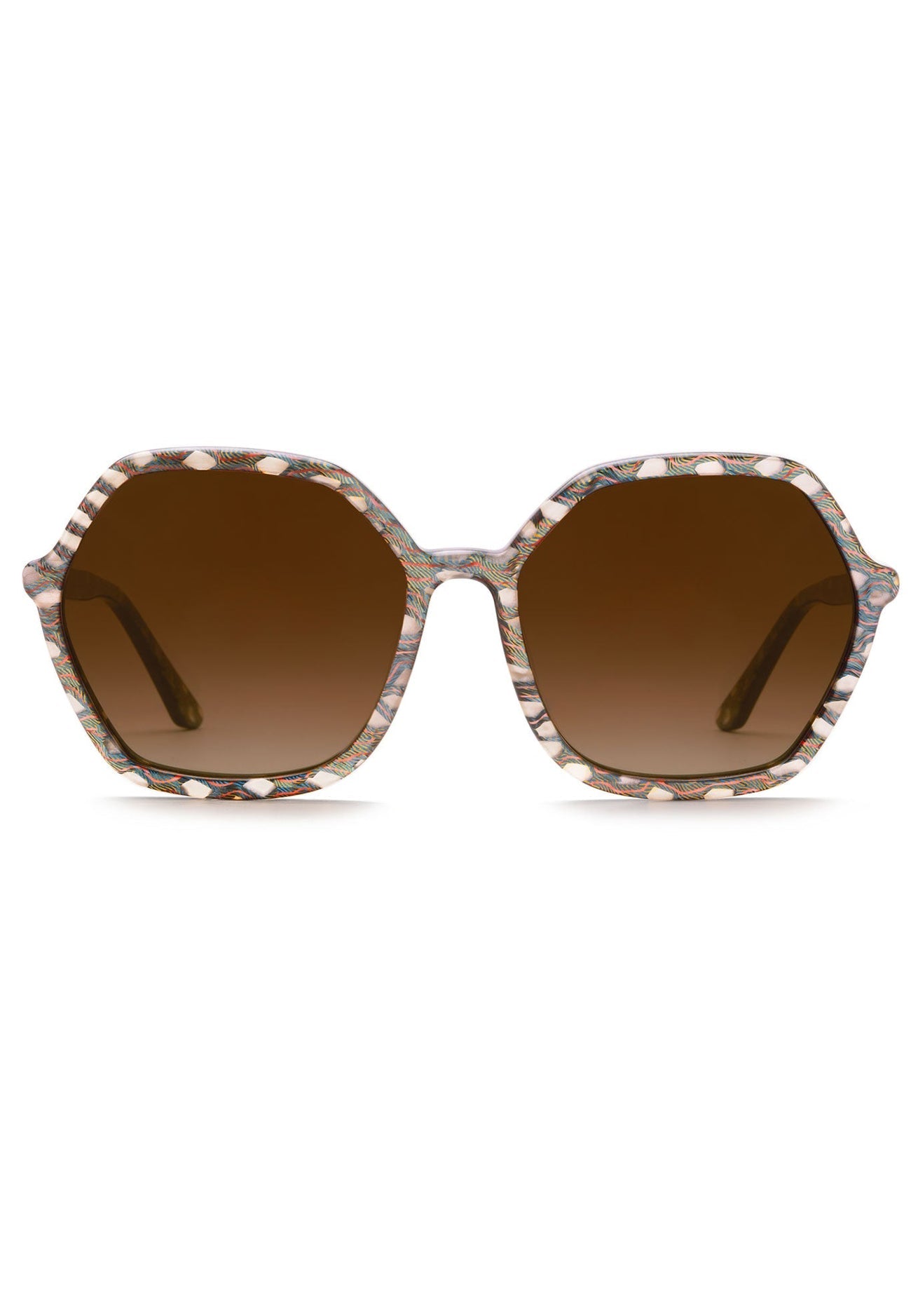 Krewe Jackie Sunglasses in Como display picture 2