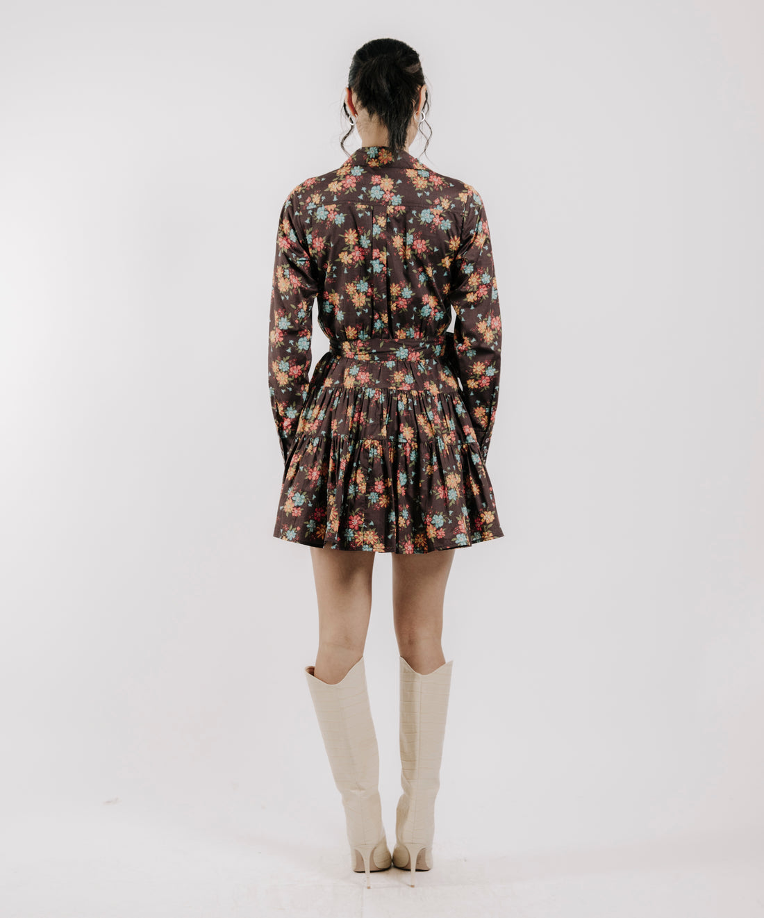 Love The Label Kay Mini Dress in Lynda Anne Liberty Print