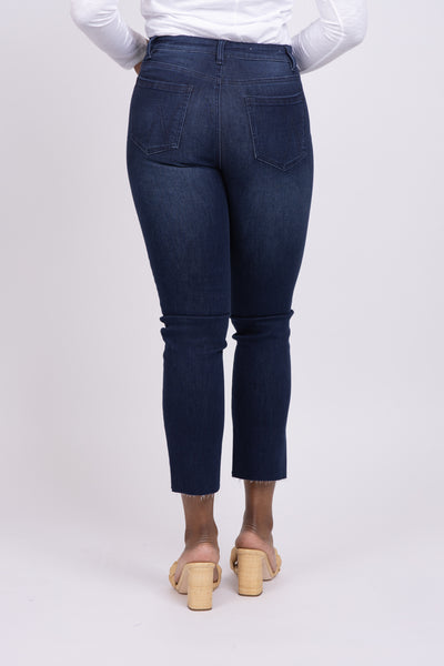 Nic+Zoe Nz 28" Mid Rise Straight Ankle Jeans In Twilight