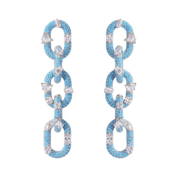 nickho rey Spark Earrings in Turquoise
