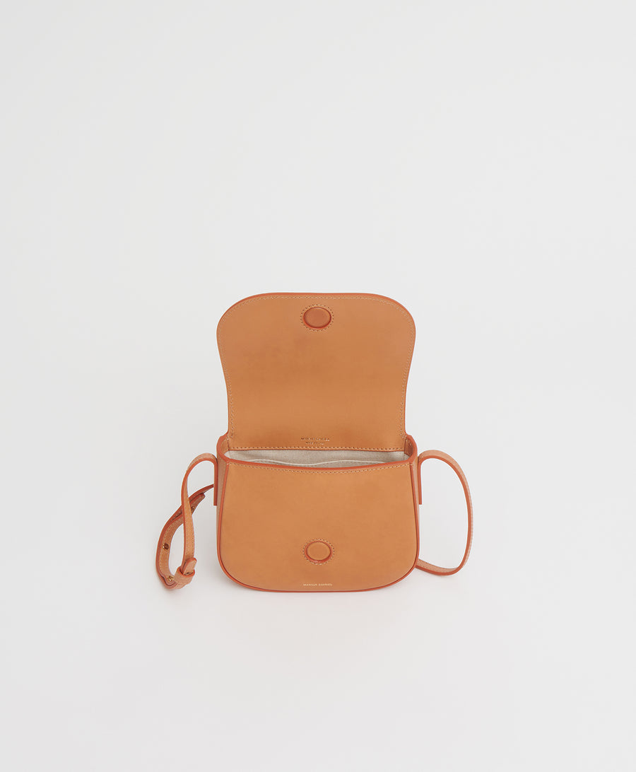 Mansur Gavriel Classic Mini Crosssbody in Cammello Mansur Gavriel Classic Mini Crosssbody in Cammello