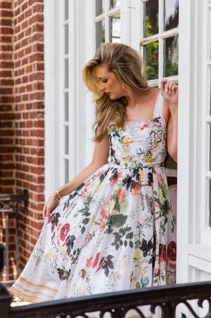 Alice and olivia fit and flare dress online