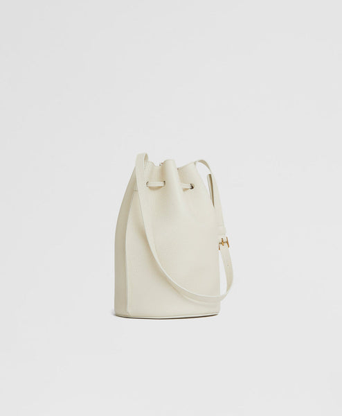 Mansur Gavriel Champagne Bucket Bag in Pearl – CoatTails