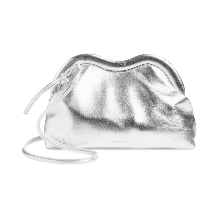 Mansur Gavriel Baci Bag in Silver