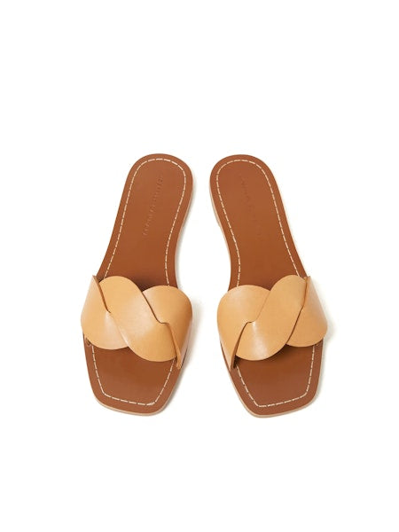 Loeffler Randall Willajo Flat Sandal in Honey – CoatTails