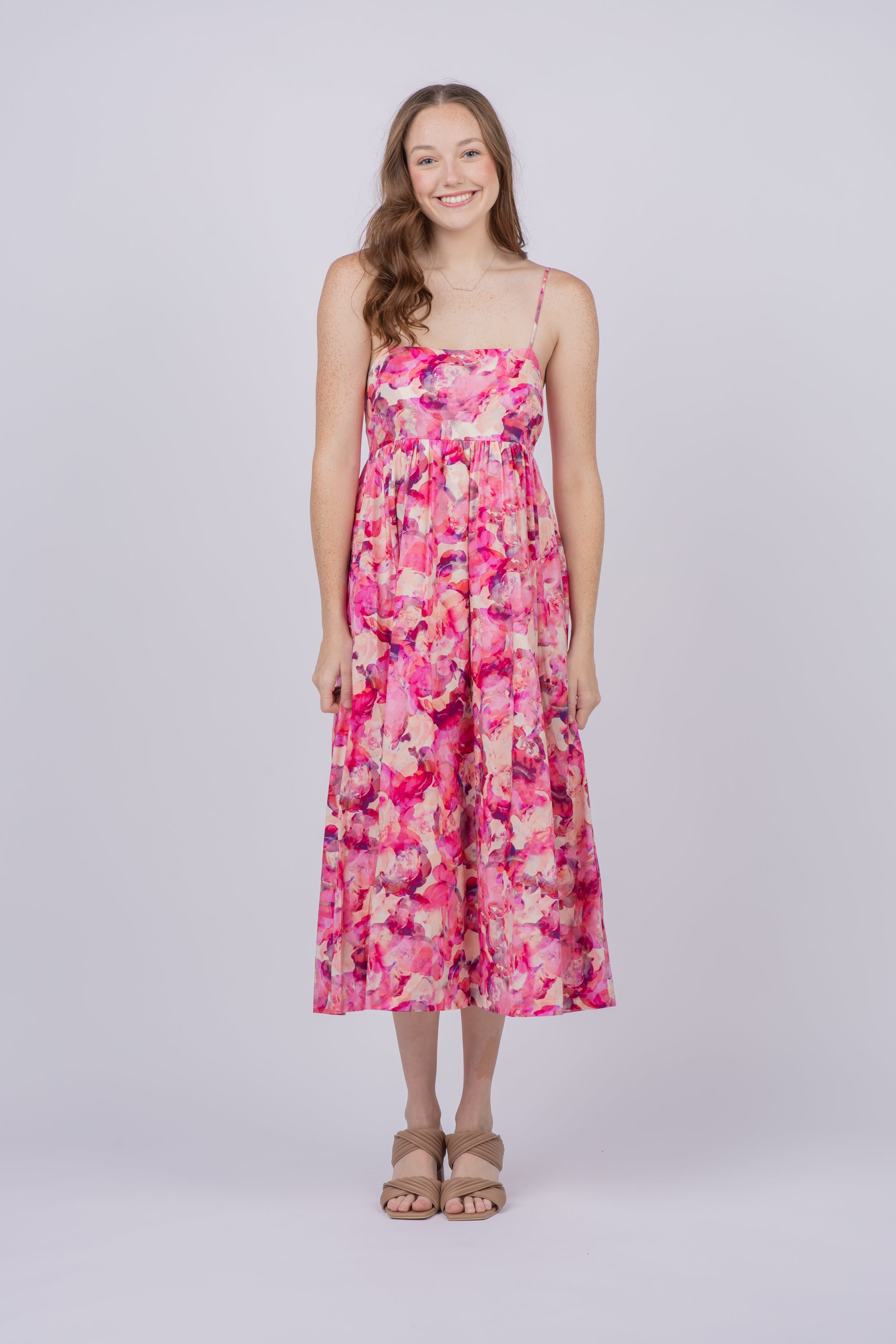 Cami NYC Veyana Dress in Floral Mirage CoatTails