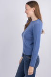 Vince Classic Crew Neck Sweater in River