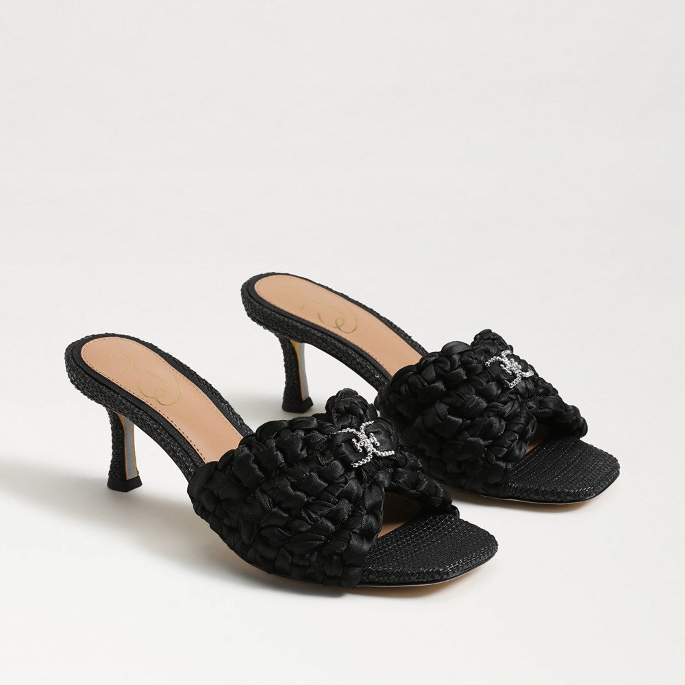 Sam Edelman Paisley Heel in Black CoatTails