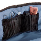 Kusshi Vacationer Makeup Bag Blush with Cool Grey Interior