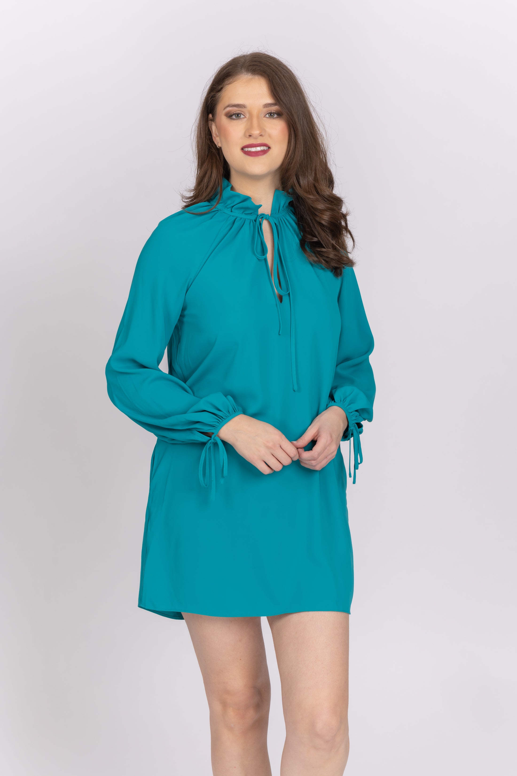slim fit dress slacks Amanda Uprichard Faith Dress | Green | Size L