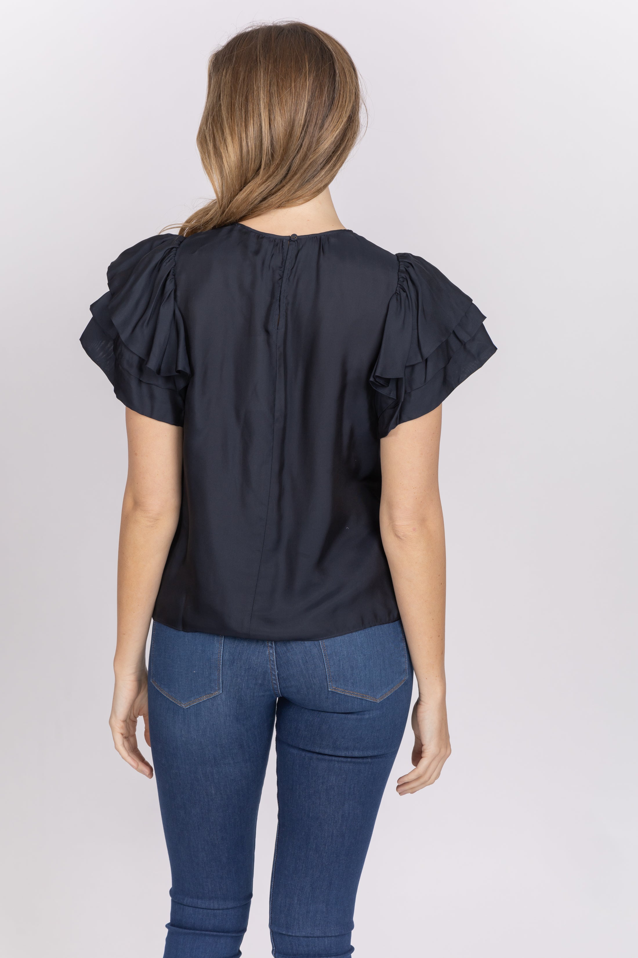 Ulla Johnson Josefine Top Midnight