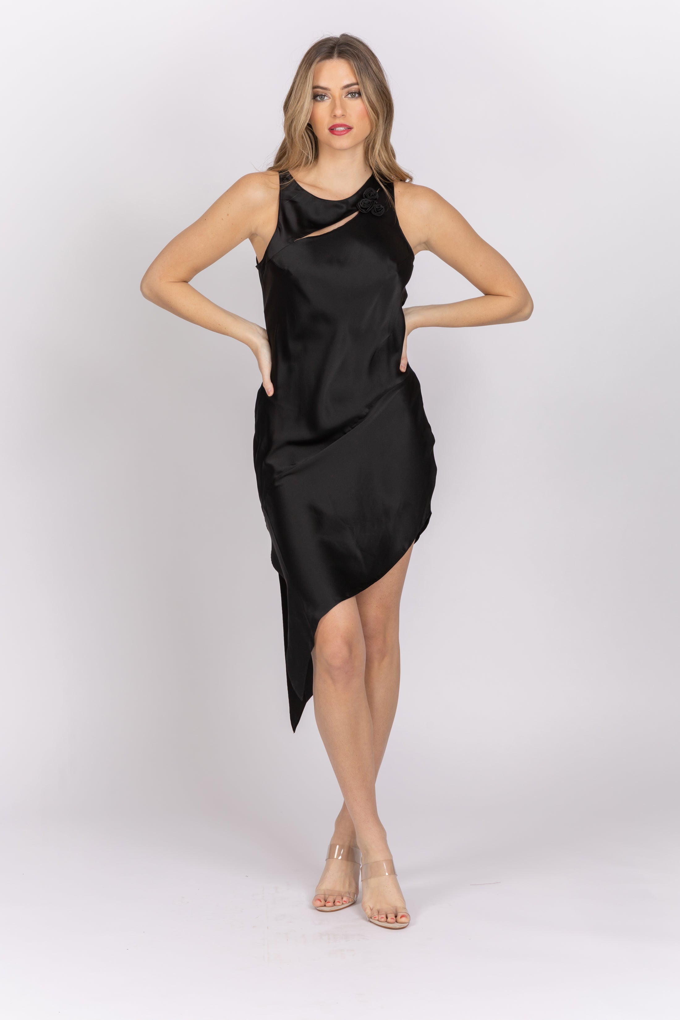 Amanda Uprichard Rosemarie Dress in Black Amanda Uprichard Rosemarie Dress in Black