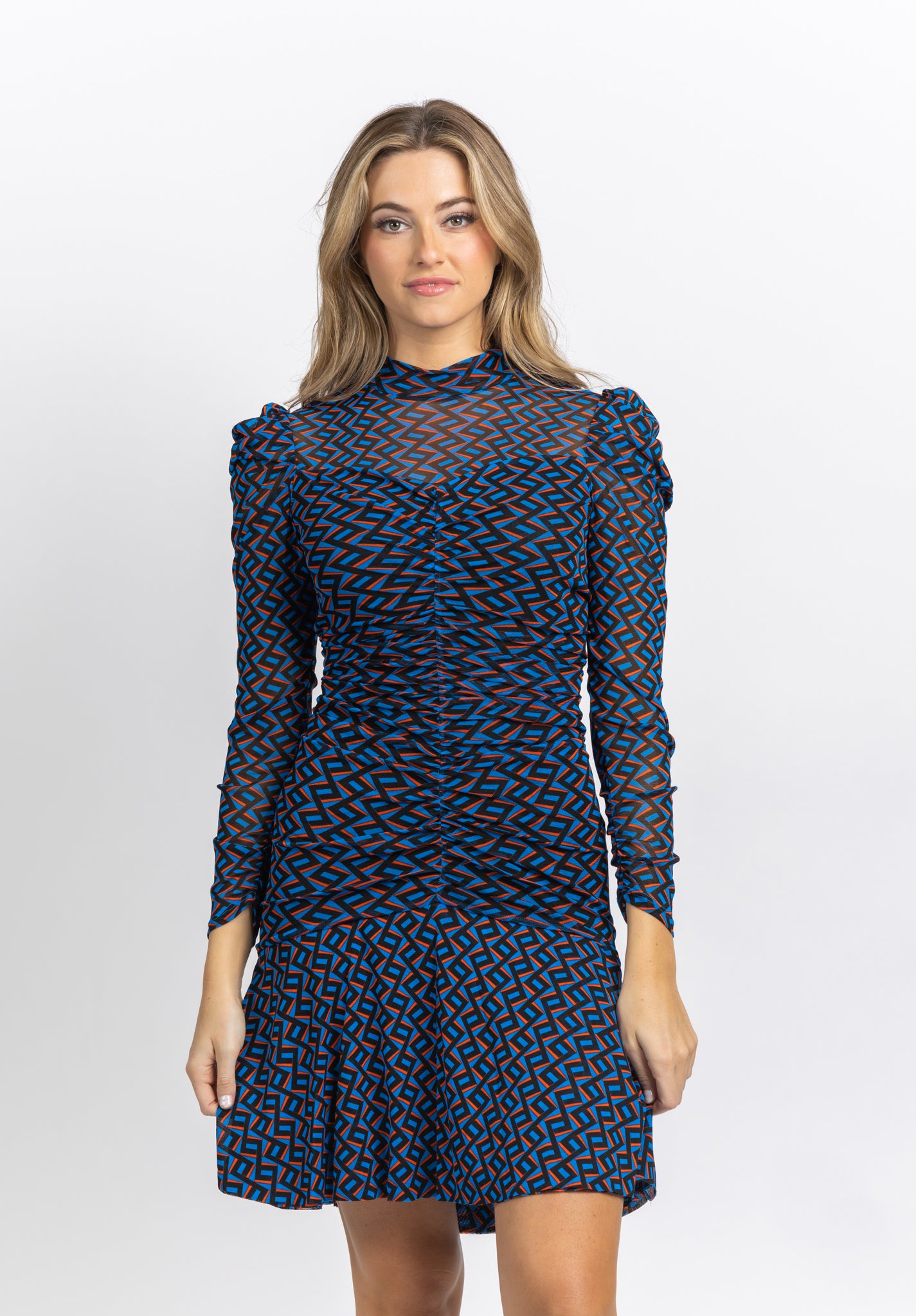 Dvf clearance mini dress