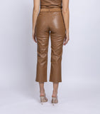 Cami Hanie Vegan Leather Pant in Carmel