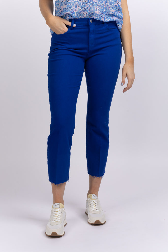 L'AGENCE Sada Jean in Surf Blue – CoatTails