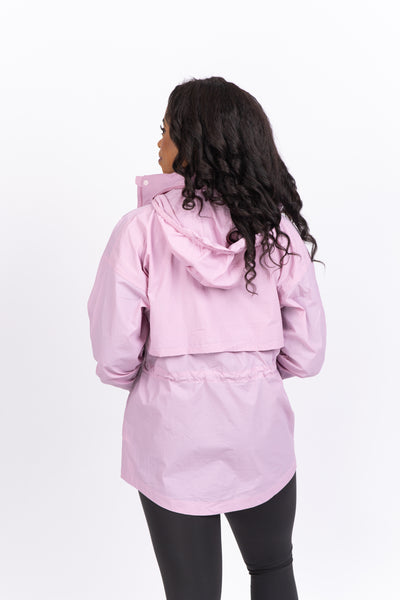 Varley Nellie Relaxed Fit Windbreaker Mauve Mist