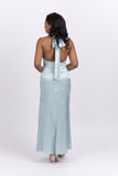 One33 Social The Katherine Halter Neck Gown Sky