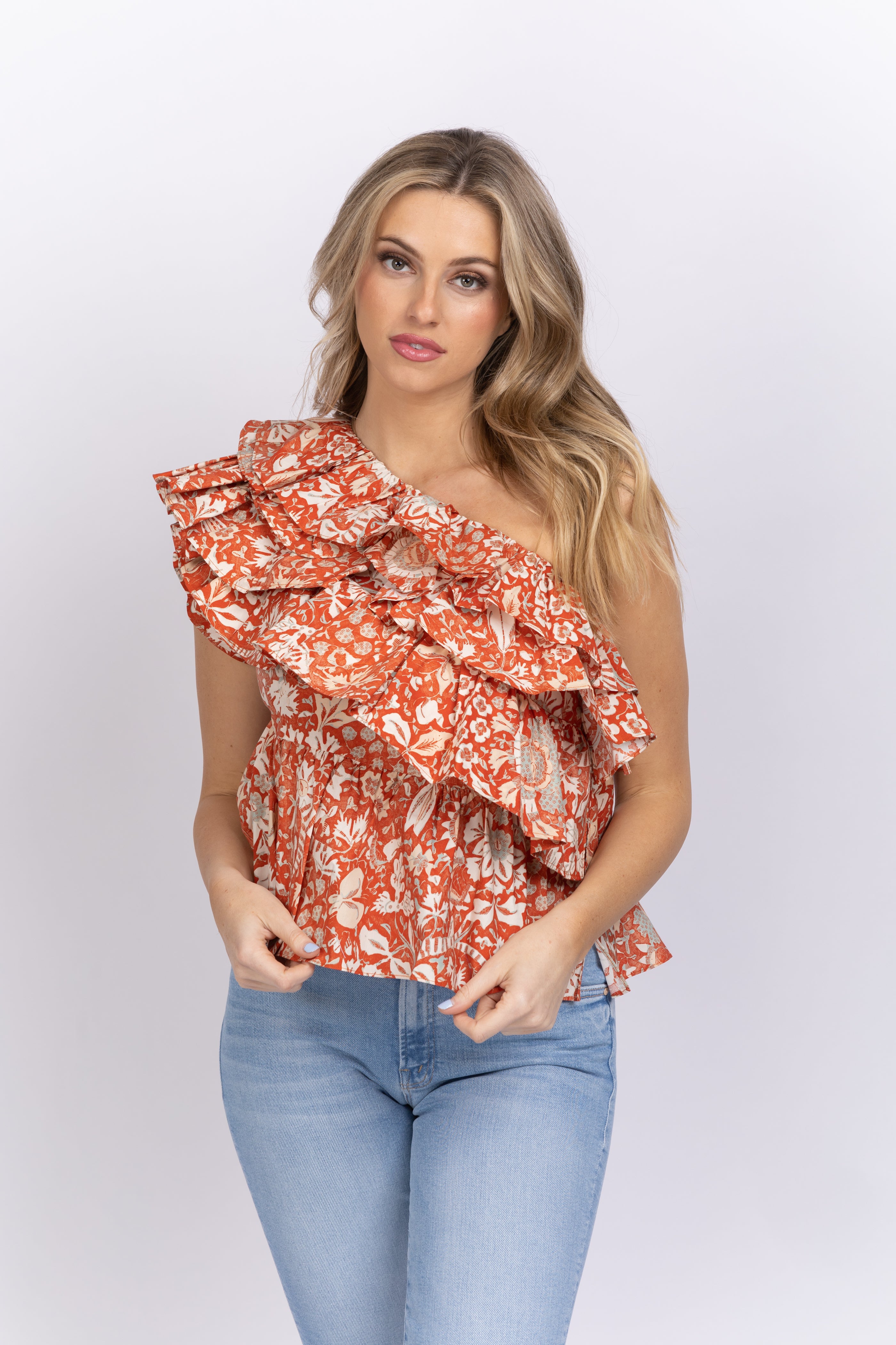 Ulla johnson discount orange blossom top