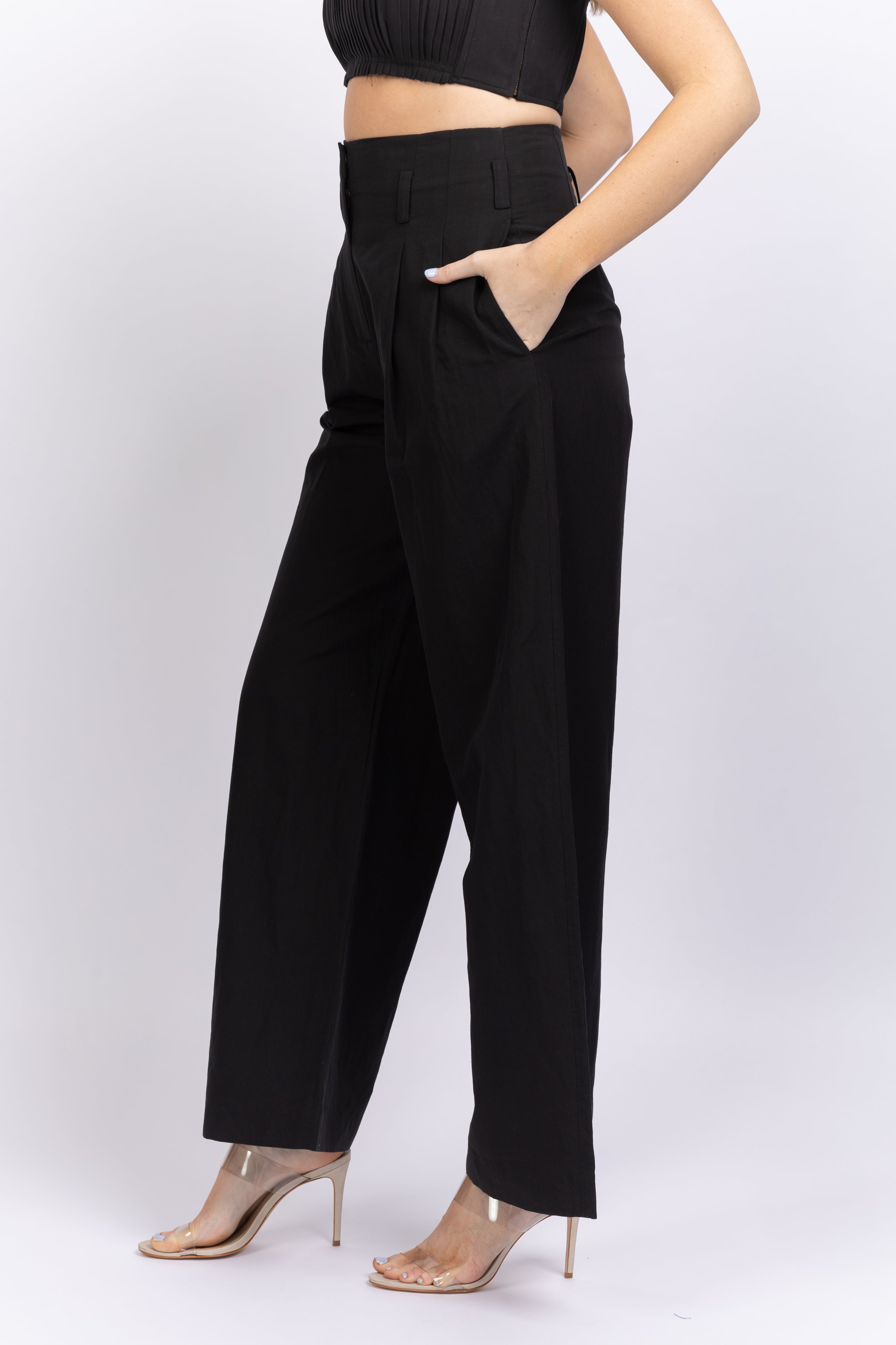 Ulla Johnson Pascale Pant in Noir