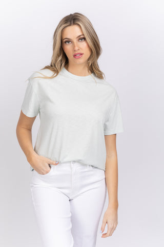 Rag & Bone Mini Slub Boyfriend Tee in Ice Flow – CoatTails