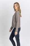 Dylan Cotton Jersey Long Sleeve Mid Rise Crew Military Olive