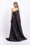 Jovani 09203A Elegant One Shoulder Evening Gown in Black