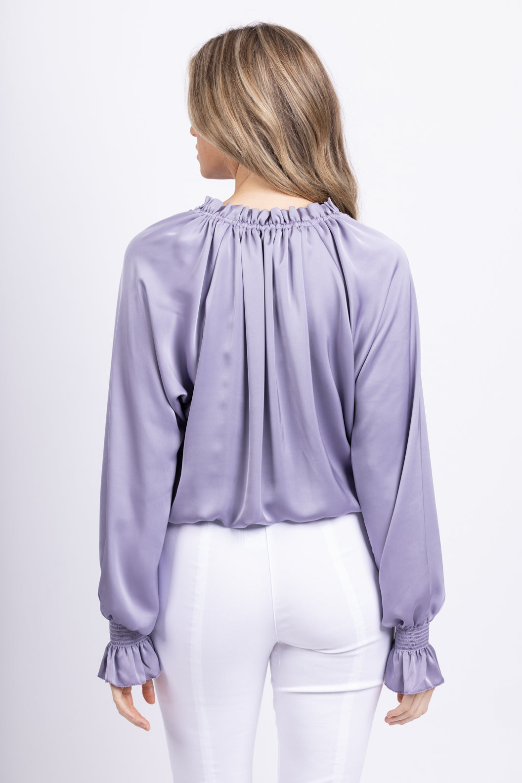 Bethany Blouse with Puff Sleeves
