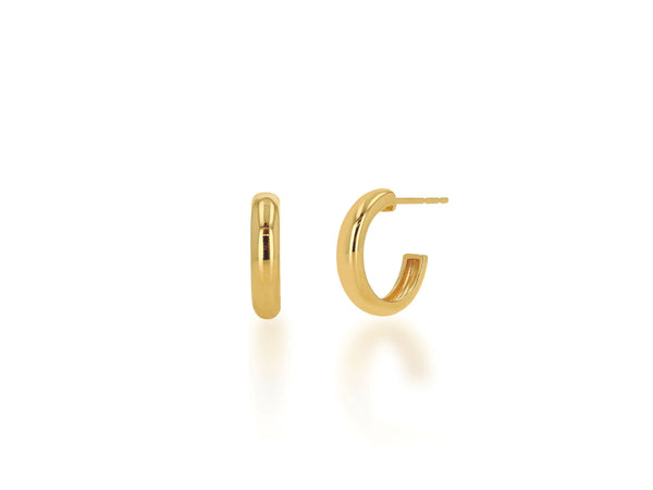 Details by CoatTails Gold Huggie Earrings