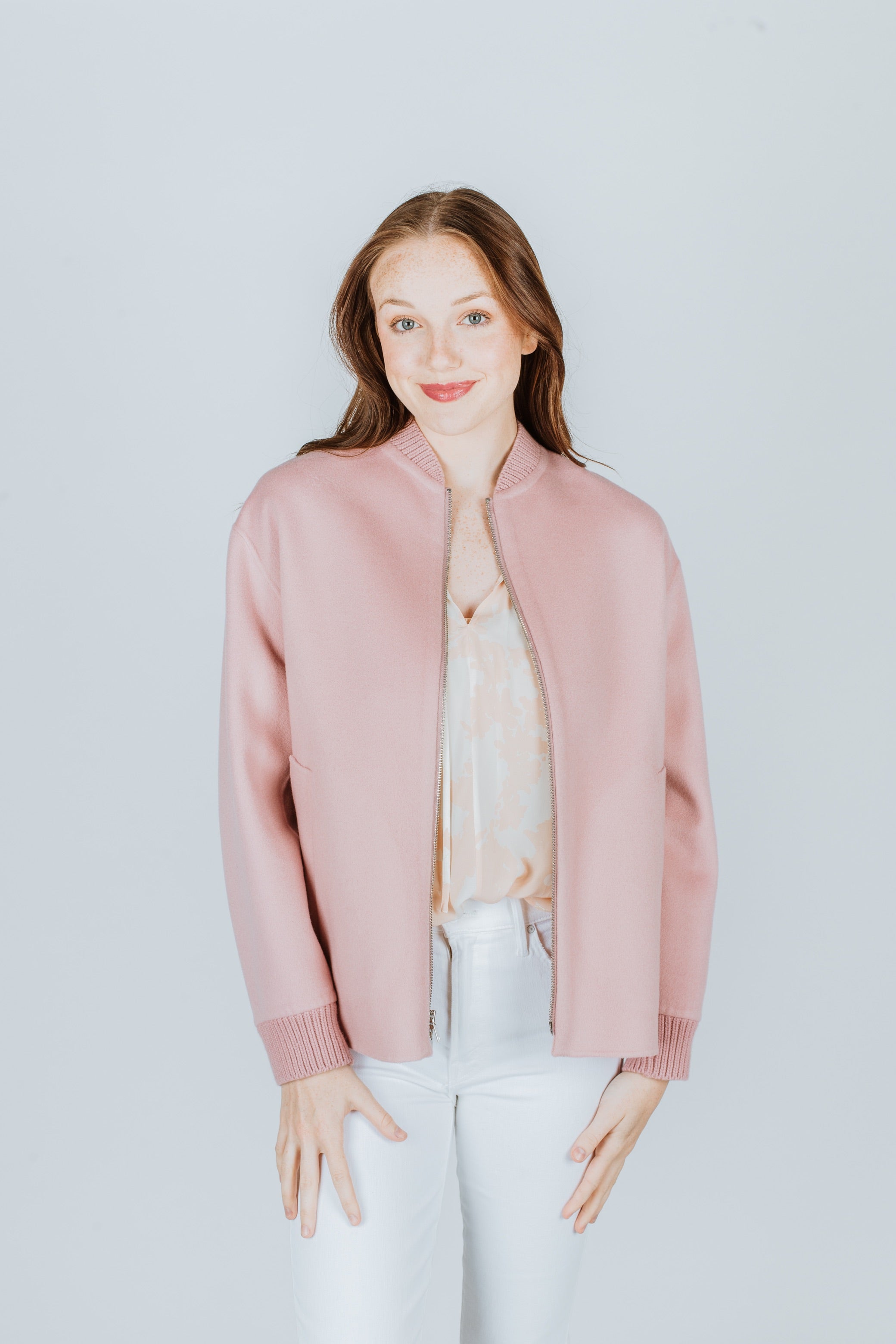 Theory on sale pink jacket