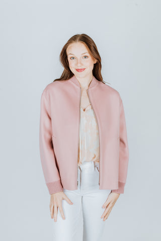 Double Face Cashmere Bomber Jacket - Ready to Wear