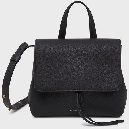 Mansur Gavriel Small Metallic Leather Zip Top Tote